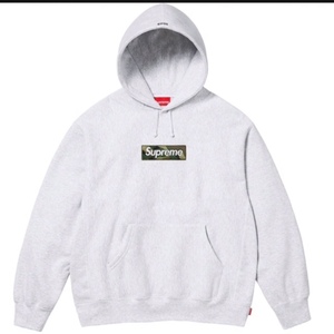 Supreme Box Logo Hooded Sweatshirt Ash Grey Small 23FW シュプリーム 国内正規品 ボックスロゴ 新品未使用 Sサイズ グレー パーカー