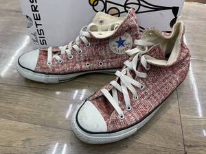 送料無料S88649 スニーカー コンバース CONVERSE ALL STAR チェック ハイカットスニーカー 25cm