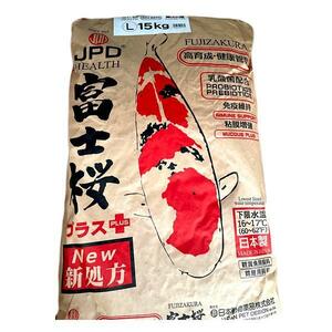 ▽日本動物薬品 富士桜 L 浮上 15kg 送料無料 但、一部地域除 同梱不可 2点目より300円引