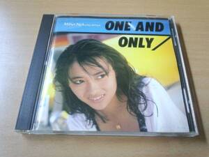 中山美穂CD「ONE AND ONLY」(久保田利伸,小室哲哉ほか提供●