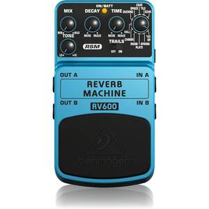 【中古】Behringer リバーブマシン RV600 アルティメットリバーブモデリングエフェクトペダル