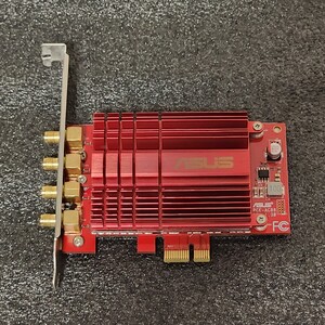 【送料無料】ASUS PCE-AC88 無線LANカード PCIE ADAPTER PCIExpress×1 PCパーツ アンテナ無し