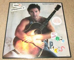 輸入盤12” SINGLE(UK)：BRUCE SPRINGSTEEN/SPARE PARTS/COVER ME(LIVE)/SPARE PARTS(LIVE)/I’M ON FIRE(LIVE)/BRUCE Q4/イギリス盤