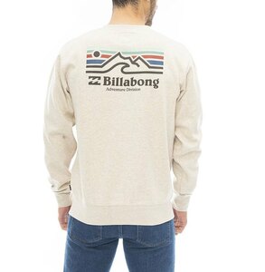 【SALE】 ★送料無料★2023秋冬 新品【BILLABONG/ビラボン】【A/Div.】 ADIV LOGO CREW 撥水トレーナー CHI メンズXL BD012-012