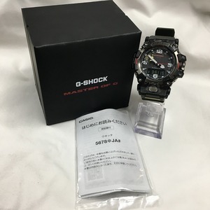 美品 CASIO G-SHOCK メンズ 腕時計 ソーラー マッドマスター GWG-2000 ブラック [jgg]