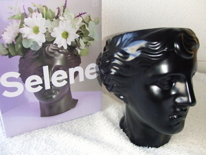 新品/定価\9,350円☆DOIYドーイ☆花瓶フラワーベース セレネFlower Vase Selene　女神ギリシャ神話ルナ彫刻デッサン植木鉢us北欧アート中世