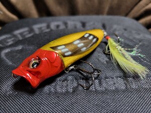 ★Megabass★BALSA MAX メガバス バルサマックス SUZUME R/H 美中古品 Length 80.0mm Weight 1/2oz ポッパー トップウォーター 伊東 由樹