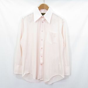 70s sears PREMA PREST ニット ドレスシャツ/シアーズ ヴィンテージ USA 古着 0602