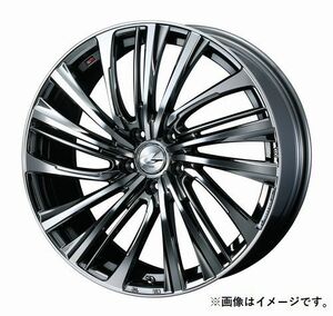 個人宅発送可能 ウエッズ Weds 18X7.0J +47 5穴 PCD100 BMCMC ホイール 1本 LEONIS FS レオニス・エフエス (39985)