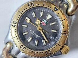 TAG Heuer タグホイヤー profession プロフェッショナル 200mダイバー【S95.215】コンビモデル 純正ブレスレット 高級腕時計