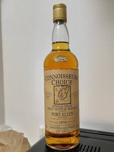 【未開栓】 オールドボトル PORT ELLEN ポートエレン 1979 コニッサーズチョイス 750ml 40% 1979 - 1994 GORDON & MACPHAIL