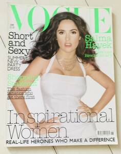 UK VOGUE June2003/Salma Hayek ヴォーグ　イギリス　2003年6月号