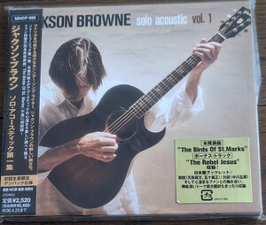 帯付CD◆ジャクソン・ブラウン/Jackson Browne★2005年『ソロ・アコースティック第1集/ Solo Acoustic Vol.1』＜Take it easy＞