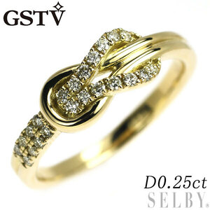 GSTV K18YG ダイヤモンド リング 0.25ct 出品2週目 SELBY