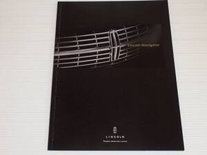 【カタログのみ】フォード　リンカーン　ナビゲーター　2008.5