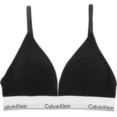 Calvin Klein カルバンクライン CK ブラジャー QF5650 ブラック Sサイズ コットン レデ