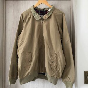 (k) 90s 90年代 L.L.Bean USA製 ナイロン スイングトップ ジャケット L-TALL カーキ ベージュ 