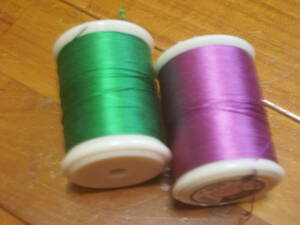 JDR　オーボエ・リード用糸（絹糸）2種類一括　