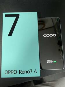 ワイモバイル版OPPO Reno7 A ドリームブルー美品です！