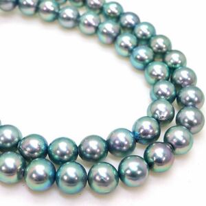 テリ抜群!!＊アコヤ本真珠ネックレス＊j 約31.8g 約41.5cm 約7.0~7.5mm珠 あこや パール pearl necklace jewelry silver DE0/DE0