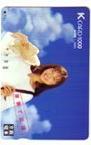 テレカ テレホンカード 山口智子 京阪で近道 KCARD1000 JY003-0109