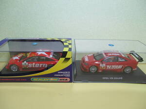 SCALEXTRIC 製　OPEL VECTRA GTS V8 DTM / OPEL V8 COUPE / 2台セット