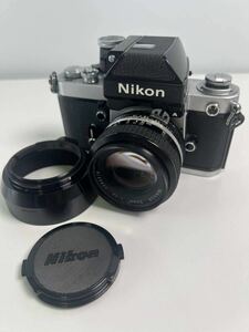 【6/45ES】Nikon F2 フィルムカメラ レンズ 50mm 1:1.4 動作未確認