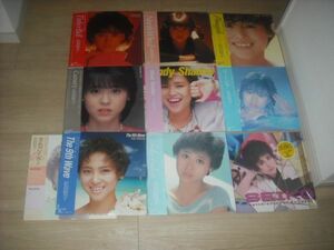 松田聖子のレコードLP10枚セット11LP/帯歌詞付/