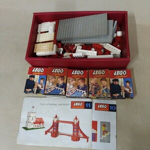 A09034 1円〜 LEGO system LEGO まとめ レトロ 未検品 レゴ システム 2423 / 231 / 234 / 400 / 214 ジャンク