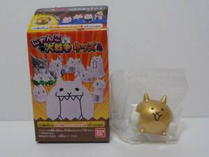 にゃんこ大戦争キッズ4 金ネコビルダー BANDAI バンダイ ソフビ ミニフィギュア ネコ 猫 即決