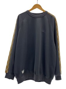 Schott◆テーピングジャージクルーネックスウェット/サイズ:2XL/ポリエステル/グレー/782-3232008