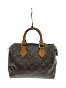 LOUIS VUITTON◆1)スピーディ25_モノグラム・キャンバス_BRW/PVC/BRW