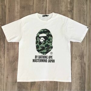 ★XXL★ mastermind × bape Tシャツ マスターマインド a bathing ape エイプ ベイプ アベイシングエイプ MMJ Skull camo 迷彩 nigo 2XL oc