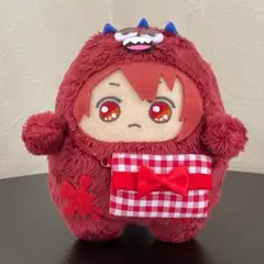 ぬい用 ポシェット ハンドメイド チェック柄ショルダーバッグ