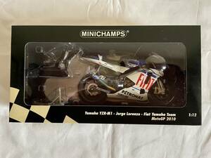 ミニチャンプス 1/12 ヤマハ YZR-M1 J ロレンソ フィアットヤマハ MotoGP 2019 未開封品 ミニカー モトGP　