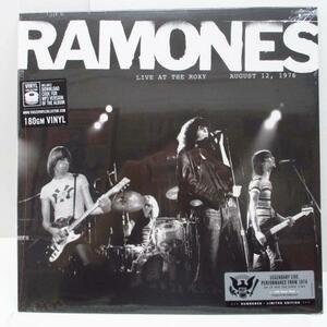 RAMONES-Live At The Roxy August 12, 1976 (EU RSD ブラックフライデー 2016 限定10,000枚ナンバリング入り180g LP「廃盤 New」)