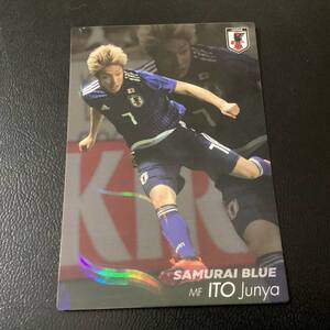 カルビー2019　サッカー日本代表　カード　伊東 純也（SB-06）　サムライブルー　イオン限定