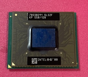 インテル（Ｒ）モバイル　Celeron プロセッサ　550MHz 128KB 100MHz ソケット Micro-PGA2 SL3ZF