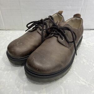 【BIRKENSTOCK ビルケンシュトック】KLEIVER クレイヴァル レザーシューズ 26.5cm ブラウン オイルドレザー 2401oki