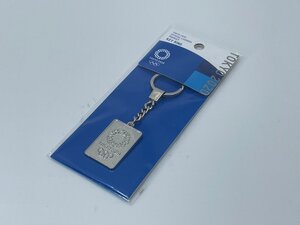 新品（未使用・未開封）東京2020オリンピック Keychain Emblem Kaku Silver