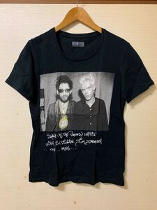 美品 a Package from Art Decades/リッキーパウエル フォト Tシャツ/Tee ジム・ジャームッシュ&シェイン・マガウアン The Pogues 黒 S