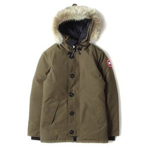 CANADA GOOSE カナダグース ダウン ジャケット サイズ:FUSION XS コヨーテファー ダウンコート CHATEAU PARKA シャトー パーカー カーキ