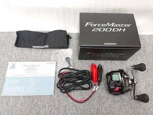 @【中古】 シマノ 23 フォースマスター 200DH 右ハンドル 電動リール ForceMaster