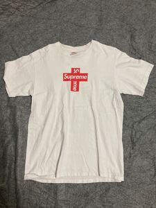 Supreme Cross Box Logo Tee White Red 20aw 2シュプリーム　クロス ボックスロゴ Tシャツ