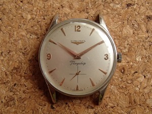 1950S LONGINES cal.30L FLAGSHIP SS CASE ロンジン フラッグシップ 手巻 アンティーク ヴィンテージ 30mmキャリバー