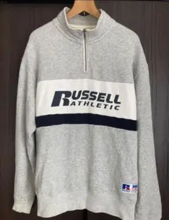 RUSSELL ATHLETIC ハーフジップスウェット