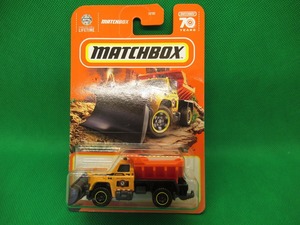 マッチボックス Matchbox　PLOW　MASTER　6000　除雪　トラック　メンテナンス　ダンプ