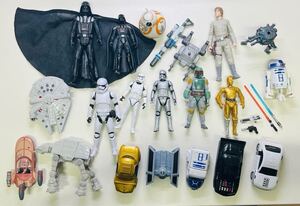 1円〜 スターウォーズ　コレクション引退品　25個セット　トミカ　金属製　R2-D2 ライトセイバー　廃盤　レア　フィギュア　大量　