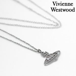 ヴィヴィアン ウエストウッド ネックレス レディース ブランド Vivienne Westwood 真鍮 63020260-W003 シルバー アクセサリー ビビアン