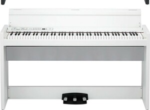 京都手渡し限定！美品 チェアセットKORG LP-380 DIGITAL PIANO 電子ピアノ[コルグ][LP380][White,ホワイト,白][デジタルピアノ,エレピ]